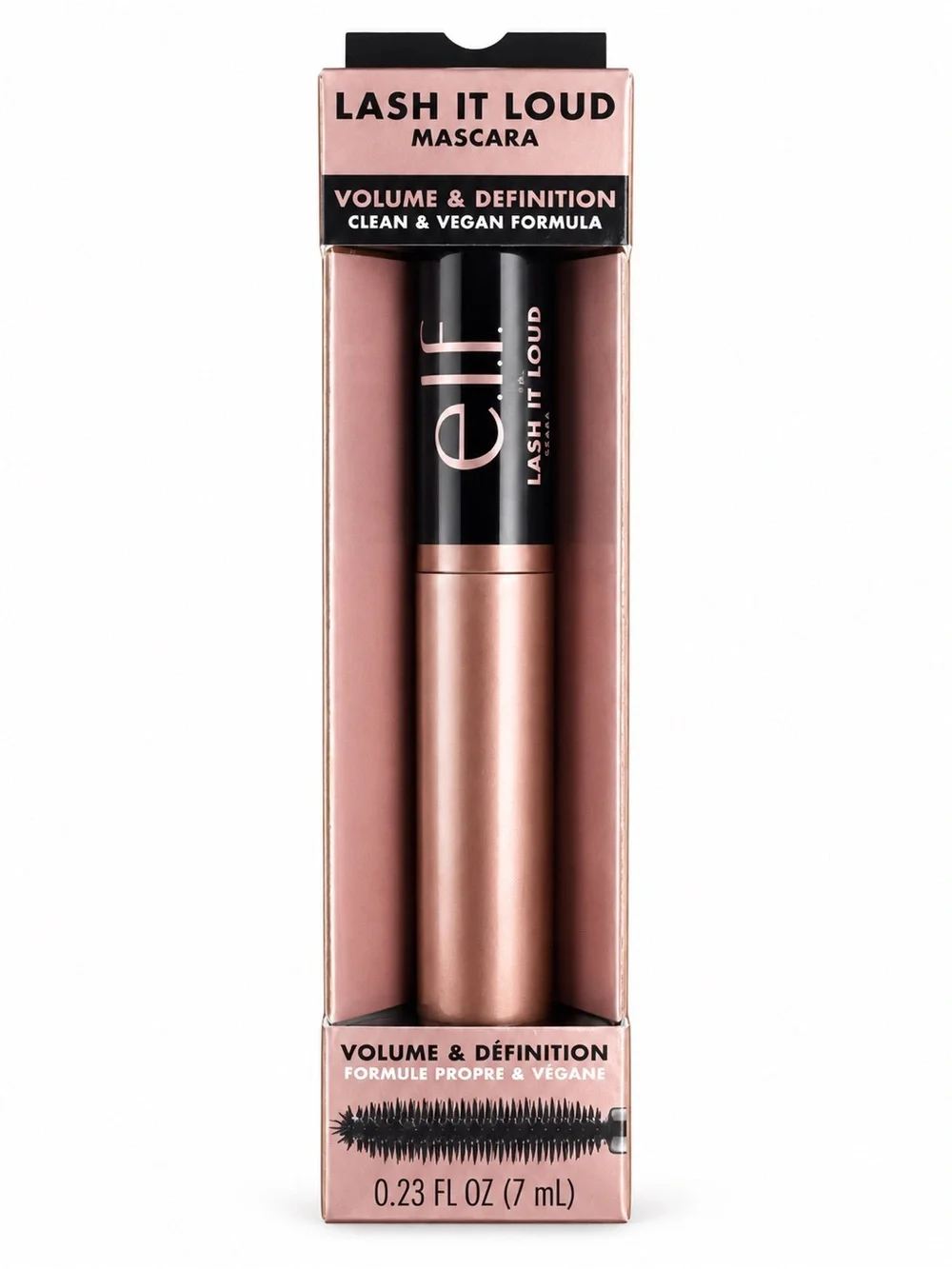 e.l.f. Cosmetics Lash It Loud Volumizing Mascara in Black 7ml BRAND NEW IN BOX